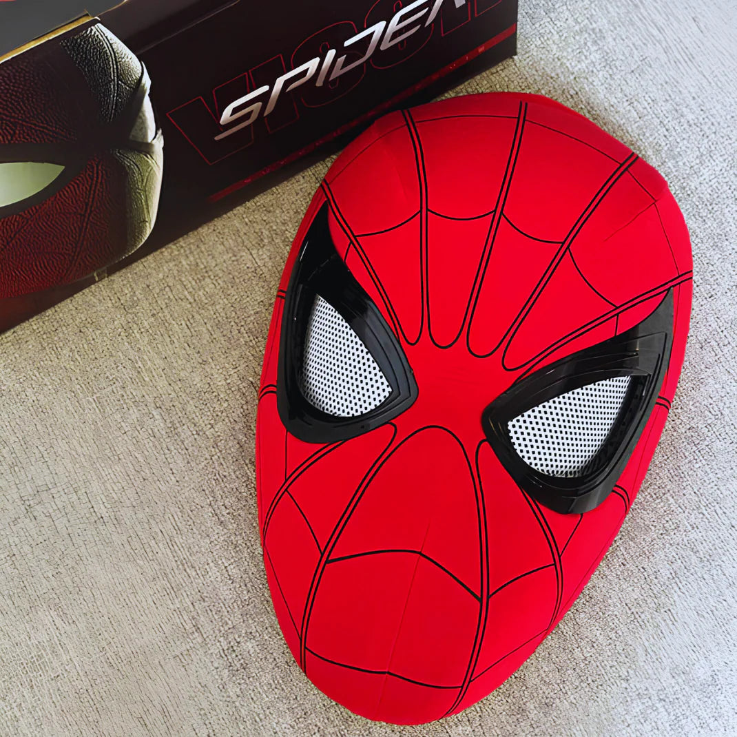 Mascara SpiderGear™ con ojos movibles mecanicamente diseño realista para brillar en cualquier lugar + BONO EXCLUSIVO
