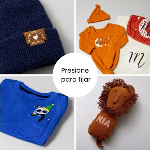 Mini prensa térmica PRO – Personaliza hasta los detalles más difíciles con precisión total + EBOOK GRATIS