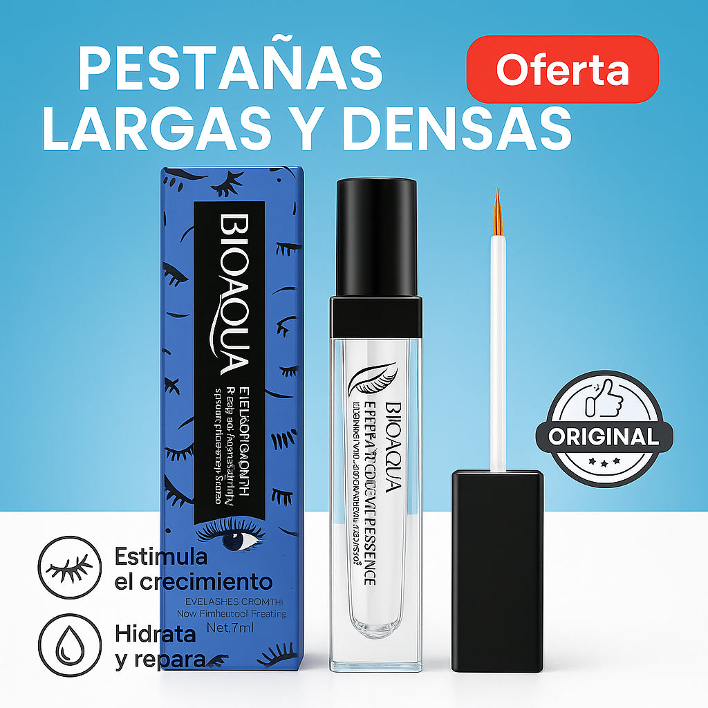 Sérum de Pestañas BIOAQUA™ – Nutrición natural para unas pestañas más largas y fuertes - Producto original
