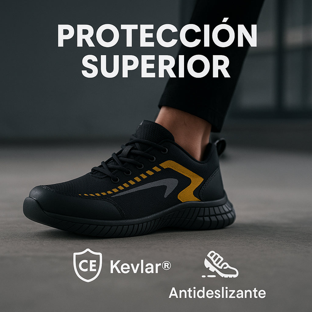 Tenis de Seguridad punta de acero Ultraligeros + Pack Premium