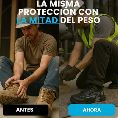 Tenis de Seguridad punta de acero Ultraligeros + Pack Premium