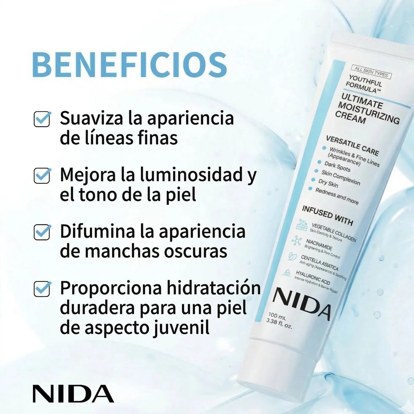 NIDA Youthful Formula™- Crema Rejuvenecedora fórmula coreana