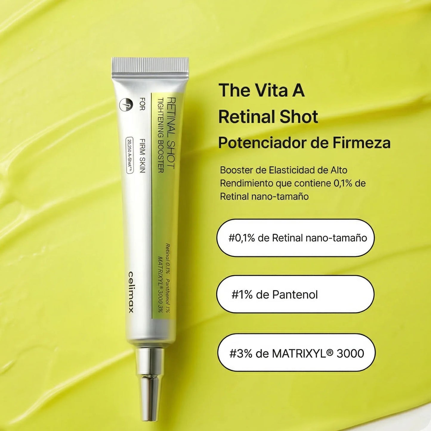 Celimax Retinal Shot Booster - El Secreto Coreano para una Piel Firme