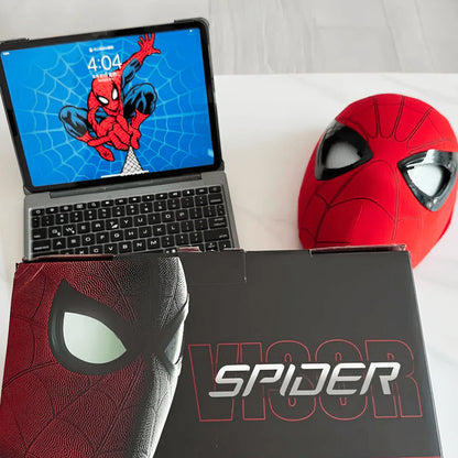 Mascara SpiderGear™ con ojos movibles mecanicamente diseño realista para brillar en cualquier lugar + BONO EXCLUSIVO
