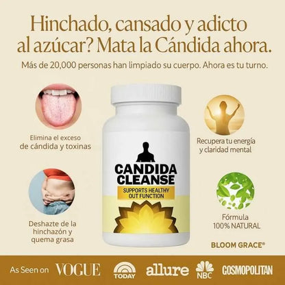 Candida Cleanse® Orgánico – Equilibrio intestinal y vitalidad natural + EBOOK GRATIS